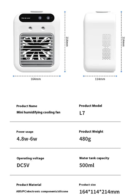 Compact Mobile Air Cooler