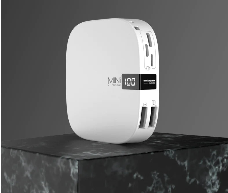 Compact 10K mAh Fast Charger