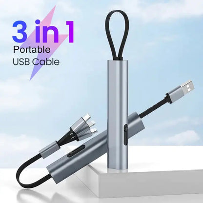 Universal Retractable Multi-Connect Cable