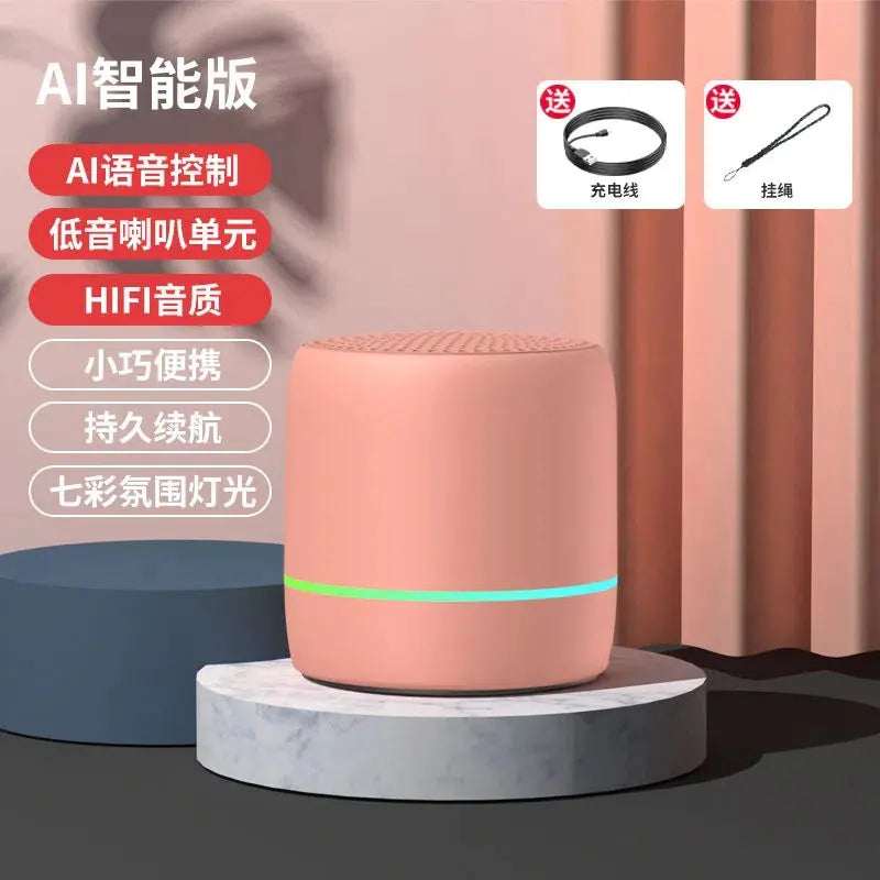 AI Voice Light-Up Bluetooth Speaker