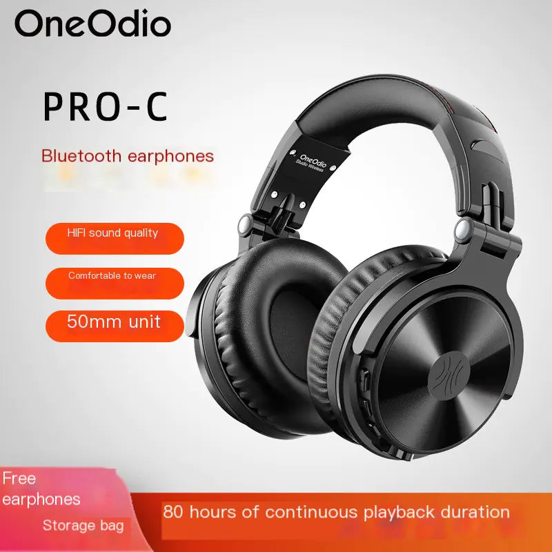 OneOdio Flex Wireless Headphones with Detachable Cord