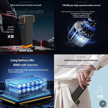 ForceX Handheld Turbo Blower