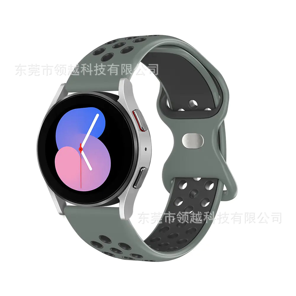 Silicone Sport Strap for Samsung & Huawei