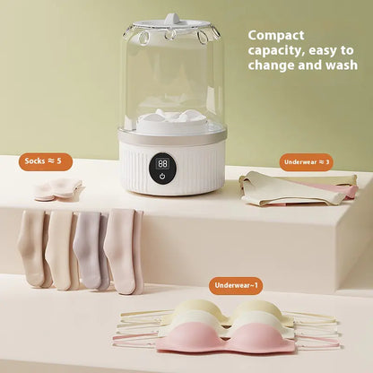 Compact USB Laundry Washer