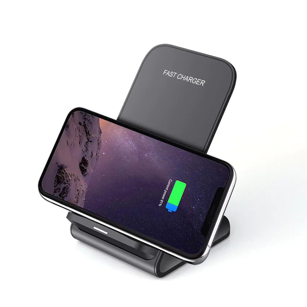15W Qi Fast Charge Dock for Apple & Samsung