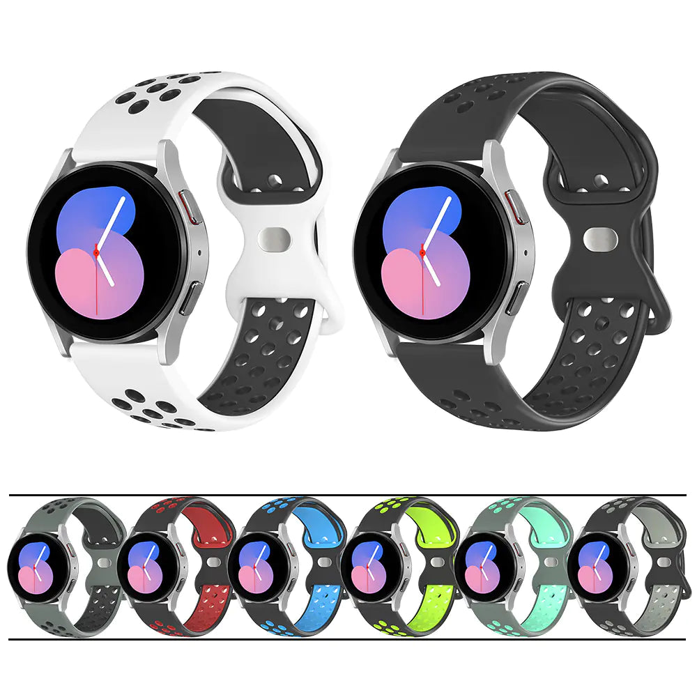 Silicone Sport Strap for Samsung & Huawei