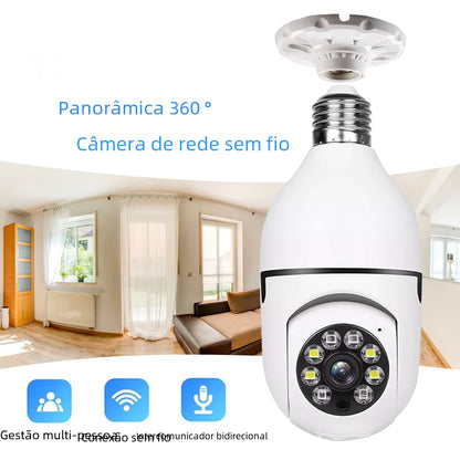 E27 360° Indoor Security Camera Bulb