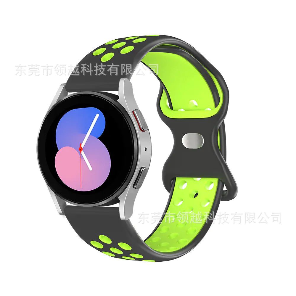 Silicone Sport Strap for Samsung & Huawei