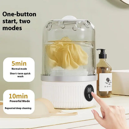 Compact USB Laundry Washer