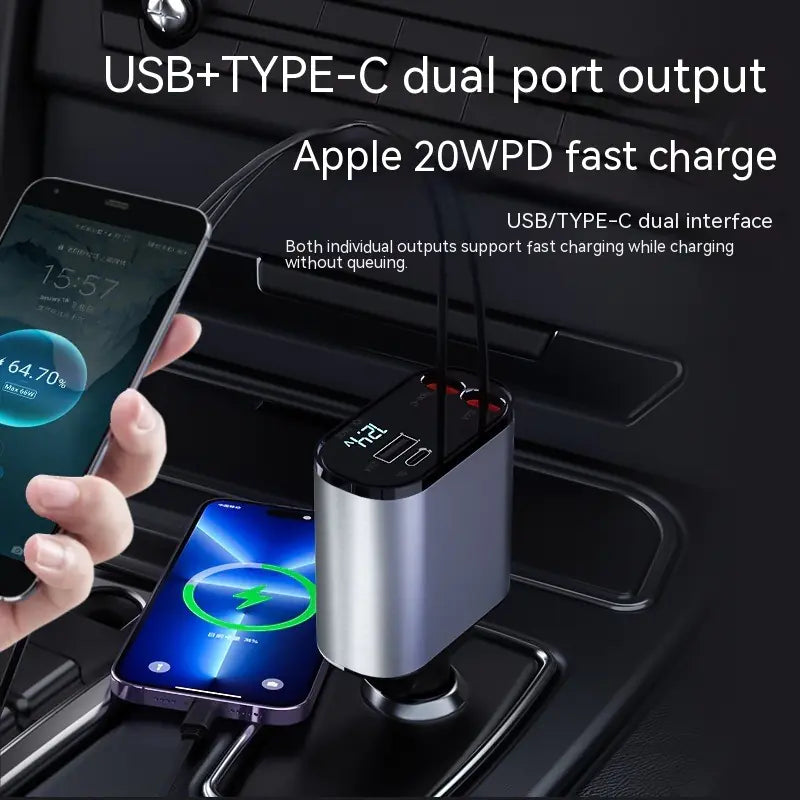 Quad Auto Fast Charger