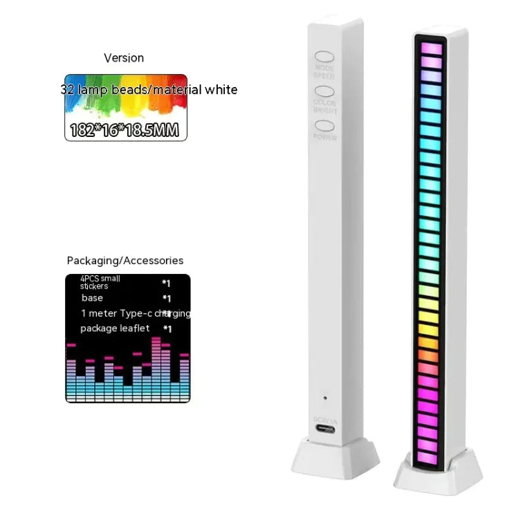 Dual-Sided RGB Rhythm Voice Lamp