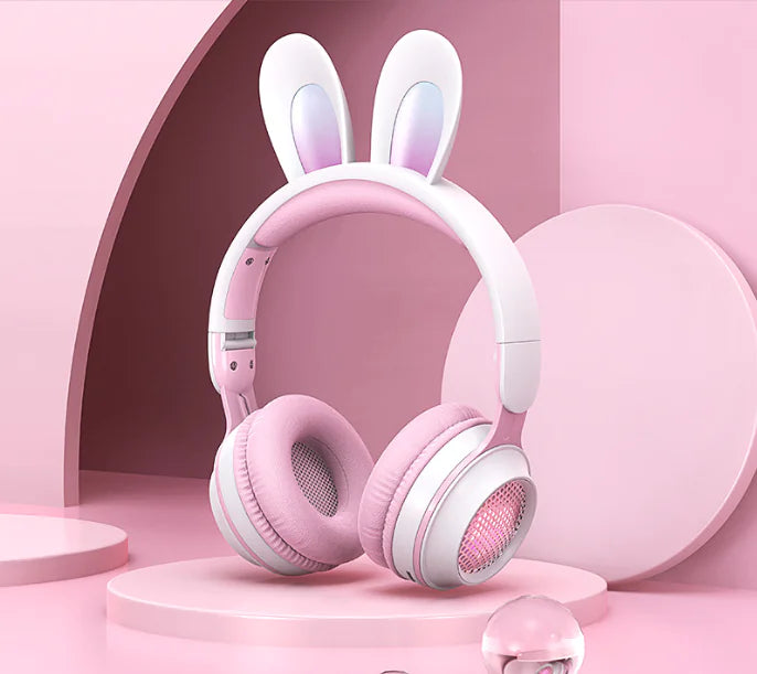 Bunny Beats RGB Wireless Headphones for Kids