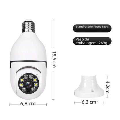 E27 360° Indoor Security Camera Bulb