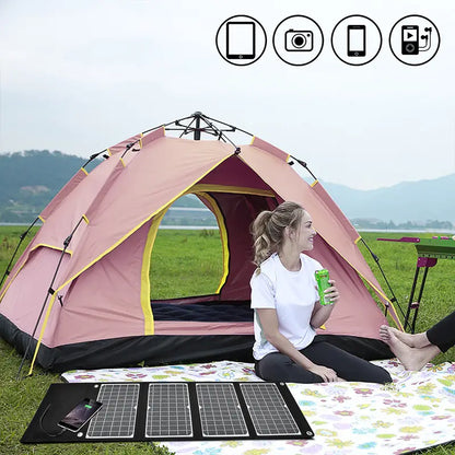 30W Foldable Solar Charger for Outdoors